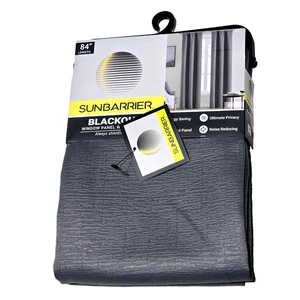 Sonnenschutz Verdunkelung Fenster Panel mit Tasche 37x84in Dover Grey - Bild 1 von 1