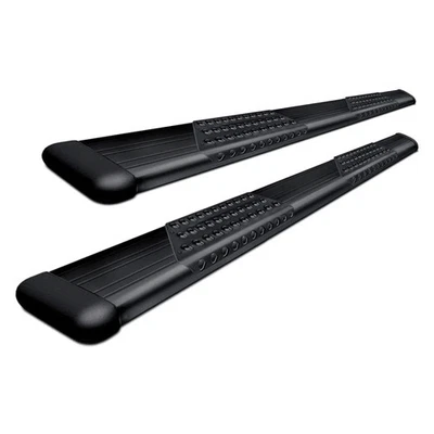 For Dodge Ram 2500 03-09 Luverne 6" O-Mega II Cab Length Black Oval Side Bars - Изображение 1 из 4