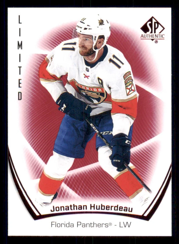 2021-22 SP Authentic Limited Red #2 Jonathan Huberdeau - Image 1 of 2