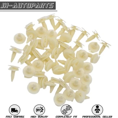 50 x Clip de retención de panel de moldura de puerta para GMC C2500 SUBURBAN OLDSMOBILE Cutlass Foto 1 de 4