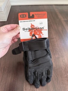 Seibertron SOLAG Light Assault Gloves Black Authentic Tactical XXS - Picture 1 of 2