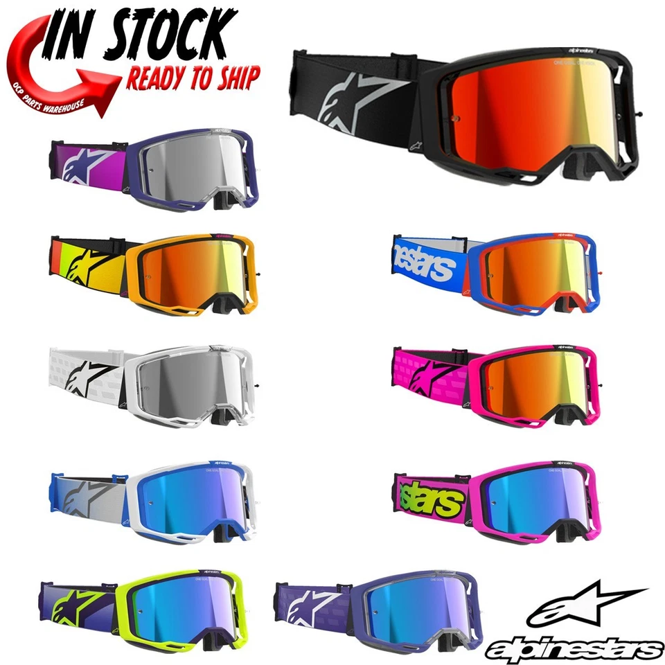 ¡NUEVO! 8 gafas Alpinestars Vision 2025 motocross todoterreno - elige el color Foto 1 de 4