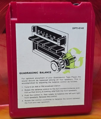 1975 Ford Car Demo Tape Quadrasonic vtg Quadraphonic Quad 8 Track Tape Cartridge - Image 1 of 4