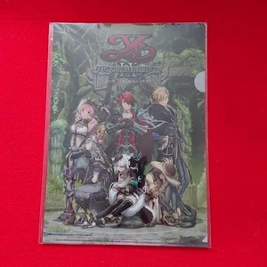 Ys IX Monstrum Nox 15° Anniversario Clear File Da Collezione Duty Pagato o Rimborso - Foto 1 di 2