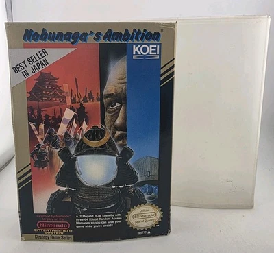 Nobunaga's Ambition - только коробка - Nintendo Nes - подлинный слип-арт (без игры) - Изображение 1 из 4