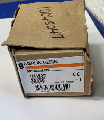 MERLIN GERIN 30430 TM160D 3P3D NS160 CIRCUIT BREAKER (BR3.6B4) - Image 1 of 4