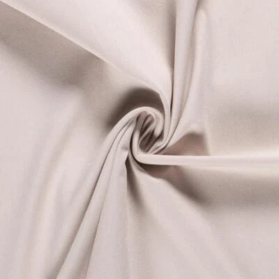 Pantalones de mezclilla de lujo de tela de sarga material - BEIGE Foto 1 de 3