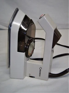 Vintage Norelco Reisebügeleisen Ti-70 Spray Dampf Klappbügeleisen getestet top funktioniert - Bild 1 von 4