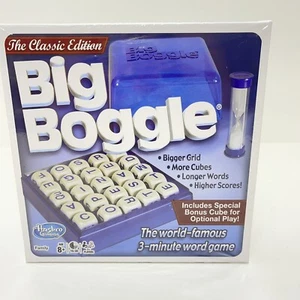 HASBRO Big Boggle - The Classic Edition 2017, New & Sealed - Bonus Cube - Picture 1 of 5