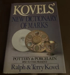 Kovels' New Dictionary of Marks : Pottery and Porcelain 1850 Present Book - Picture 1 of 1