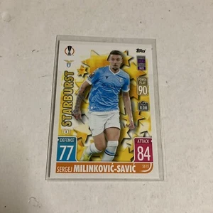 2021-22 Topps Match Attax Starburst Sergej Milinkovic-Savic Lazio #SB15 - Foto 1 di 4