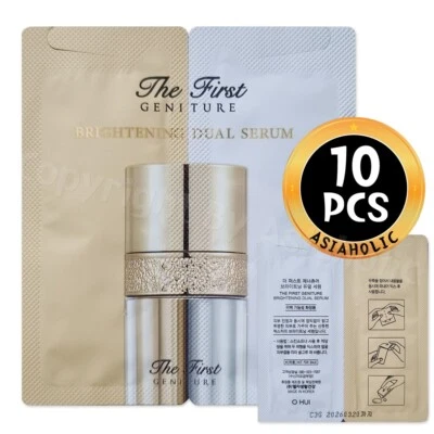 Suero doble iluminador O HUI The First Geniture 2 ml x 10 piezas (20 ml) muestra OHUI Foto 1 de 4