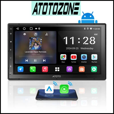 7" ATOTO Android Autoradio Doppel-DIN Bluetooth GPS NAVI ChatGPT AI MP5 Player - Bild 1 von 4