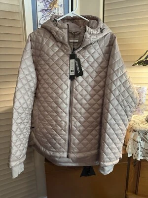 BCBGMAXAZRIA ROSE PUFFER JACKET, NEW, SIZE XL, RETAIL $248.00, EXCELLENT!!!!! - Image 1 of 4