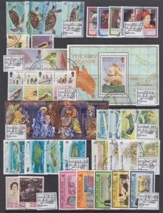 PITCAIRN IS 1986/1992 SELECTION OF (x17) SETS USED (ID:235/D64191) - Picture 1 of 2
