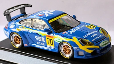 Porsche 911 GT3R Dunlop Gaikokuya Jgtc 2003 #70 Ishibashi Shimizu 1:43 EBBRO - Immagine 1 di 4