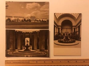 Ref_34 3 Postcard Post card National Galley Of Art Classic Vintage Black White - Picture 1 of 8