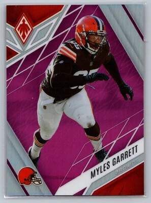 2022 Panini Phoenix - Myles Garrett Pink /199 #22 Browns - Image 1 of 2