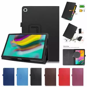 Funda de cuero con soporte tipo folio para tablet Samsung Galaxy Tab A7 / A7 Lite - Imagen 1 de 23