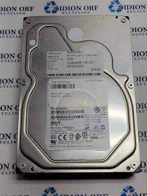 TOSHIBA 4TB 3.5" SAS HDD 7200 RPM MG04SCA40EE, GRADE A, SKU 12666 - Image 1 of 2