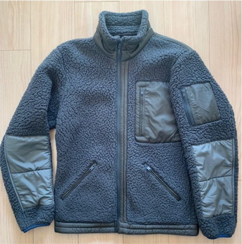 UNIQLO x UNDERCOVER Giacca in Pile Boa con Zip Grigio S