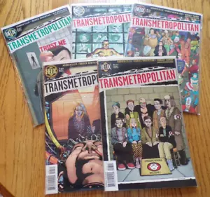 TRANSMETROPOLITAN #4-8~RUN of 5 Issues~Warren Ellis~1998~At Least FINE Condition - Picture 1 of 1