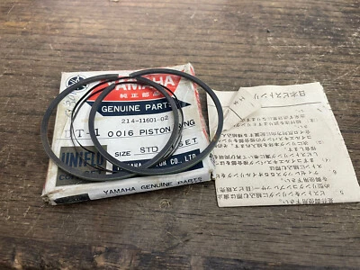 Juego de anillos Yamaha DT1 1968-1970 diámetro STD regular 214-11601-02-00 Foto 1 de 2