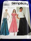 Uncut Simplicity 7436 Sz 6-8-10 Jessica Mclintock After 5  Outfit Sewing Pattern