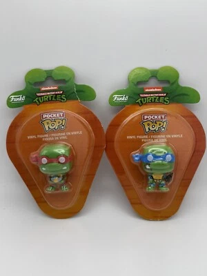 Funko Pocket Pop 2024! Tortugas Ninja Teenage Mutant Leonardo y Rafael - Pascua Foto 1 de 4
