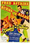 Damsel In Distress poster George Burns Gracie Allen Fred Ast 1937 Movie Photo