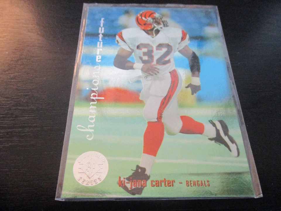 ki-jana carter (cincinnati bengals - rb) 1995 upper deck SP ROOKIE card #11 mint - Image 1 of 1