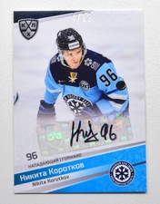 2021 Sereal KHL Autograph Collection #AUT-026 Nikita Korotkov 04/12