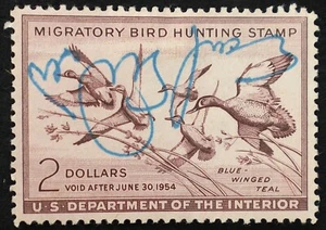 U.S. Used Stamp Scott #RW20 $2 Federal Duck Hunting. Very Fine. Choice! - Picture 1 of 2
