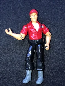 Adventure Wheels Outdoor Action Figure Red Shirt And Red Baseball Hat 3 .75” - Picture 1 of 4