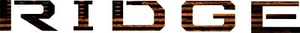 2024-CURRENT KAWASAKI RIDGE REAR CAB LETTERS DECAL ORANGE USA FLAG REFLECTIVE - Bild 1 von 1