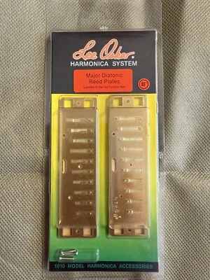 Genuine New Lee Oskar 1910 Harmonica Harp Reed Plates Diatonic Major Key C - Image 1 of 2