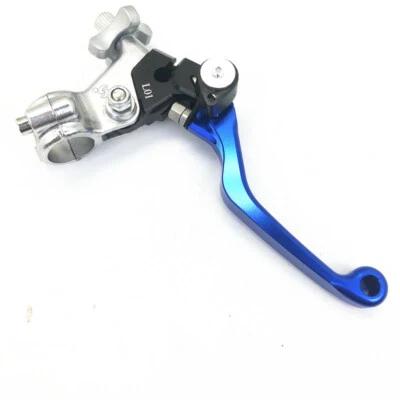 Manillar azul embrague palanca mango percha para HONDA CR80R/125R/85R/250R/500R XR Foto 1 de 3