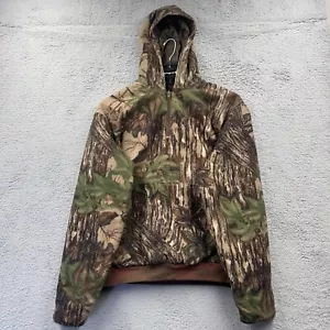 Cabelas Dry Plus Hunting Jacket Large Anorak Zip Realtree Camo Thinsulate Coat - Picture 1 of 12