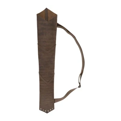 Medieval Back Quiver Outdoor Activities Vintage PU Leather Storage Bag - image 1 of 4