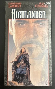 Highlander VHS Tape New Factory Sealed Christopher Lambert Original - Picture 1 of 4