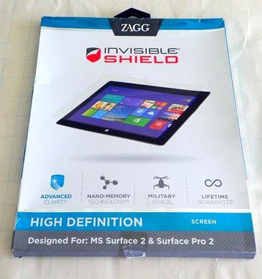 Protector de pantalla ZAGG Invisible Shield HD para MS Surface 2 / MS Surface Pro 2 Foto 1 de 2