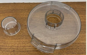 Cuisinart Pro Custom 11 Food Processor Lid DLC-8 Replacement DLC-806GTX w Cap - Picture 1 of 3