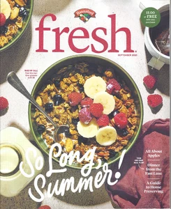 Hannaford Fresh Magazine September 2021 So Long Summer! Apples Home Preserving - Picture 1 of 1