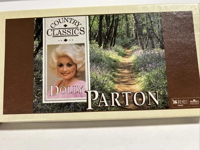 VTG Dolly Parton Country Classics (3 Cassettes) Readers Digest FREE SHIP US/CAD - Image 1 of 4