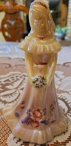 FENTON 7" TALL BRIDESMAID DOLL HP/SIGNED C. RIGGS - Picture 1 of 9