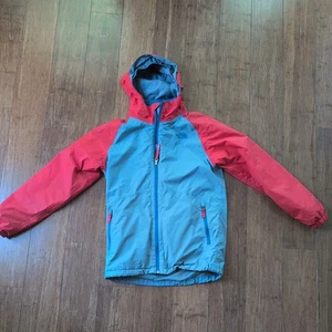 North Face Hooded Boys Kid/Youth Jacket W/ Removable Fleece L Vintage  DryVent  - Picture 1 of 13