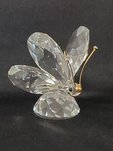 Swarovski Crystal Butterfly Gold Antenna Austria No Box or COA - Picture 1 of 11