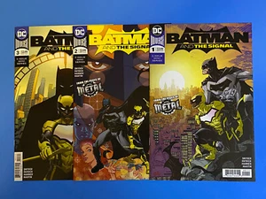 BATMAN AND THE SIGNAL 1-3 (DC COMICS 2018) SERIE COMPLETA | Casi nuevo 9,4 - Imagen 1 de 7