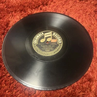 Columbia 78 Vinyl A945 WHOOP ER UP Miss Ada Jones/MOONLIGHT GLIDE Arthur Collins - Image 1 of 4
