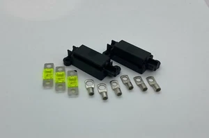 12v Midi Fuse Dual Battery Set 100A (16mm lugs) suits RedArc DCDC BCDC Charger - Picture 1 of 1